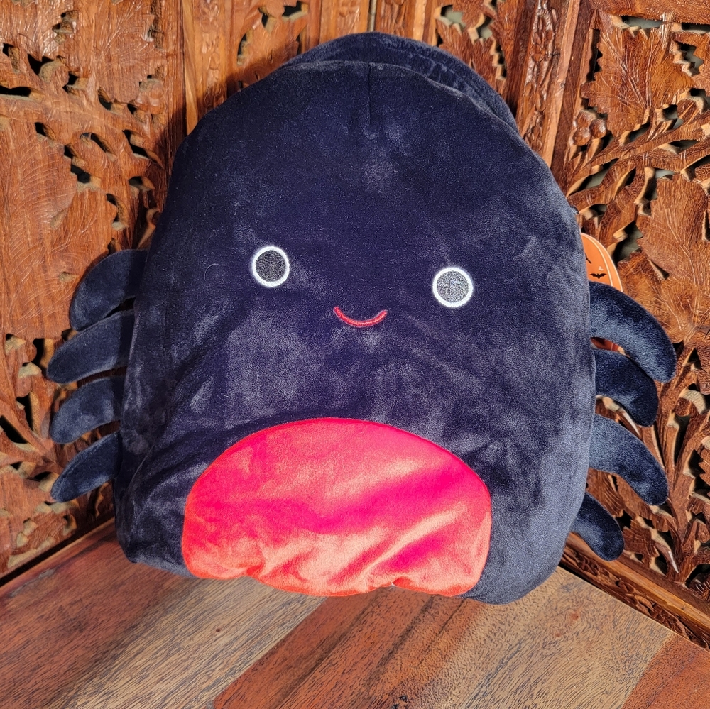 Squishmallows Bella Spider Halloween Treat Pail, Purse